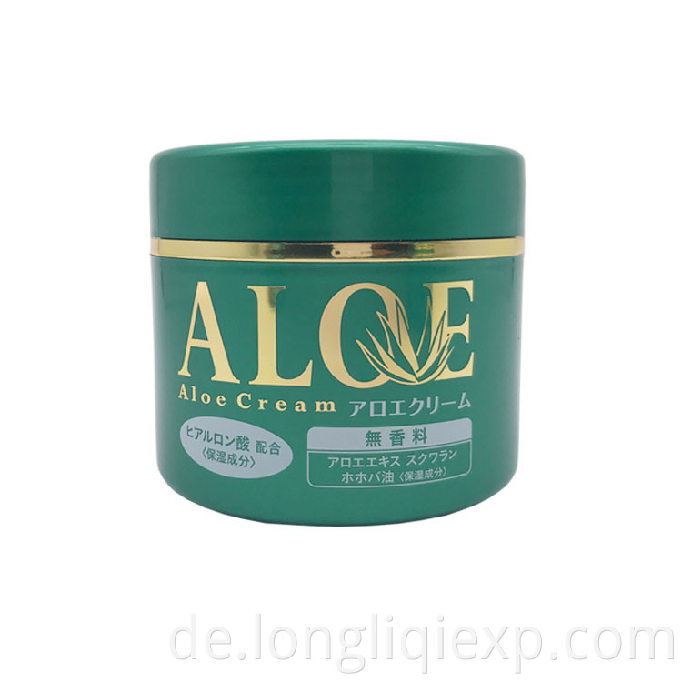 185g Free Fragrance Aloe Cream Bio Aloe Vera Gel für Gesicht